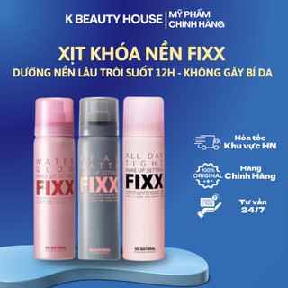  Xịt Giữ Nền Fixx So Natural All Day Xịt Khóa Nền Dưỡng Ẩm Giữ Lớp Trang Điểm Mịn Màng Lâu Trôi 
