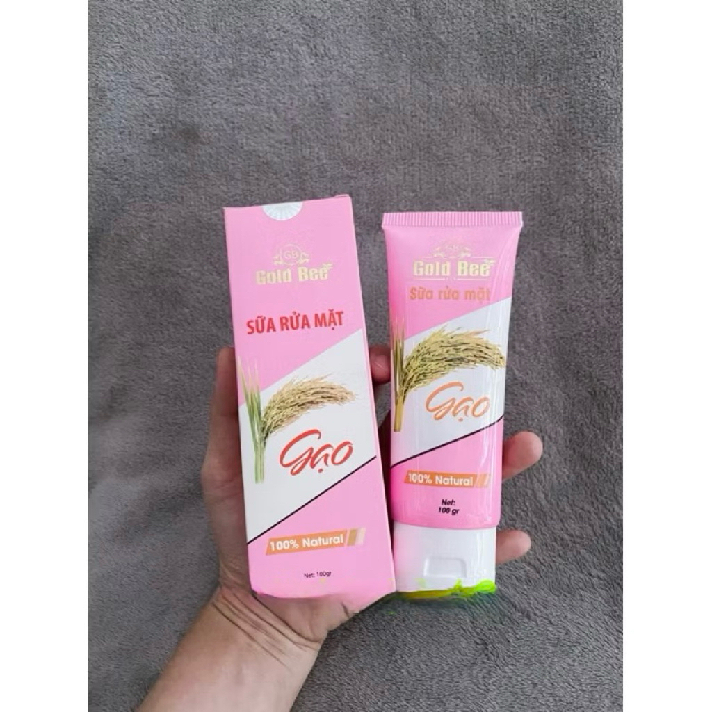 Sữa Rửa Mặt Gạo GOLD BEE 100gr GOLDBEE
