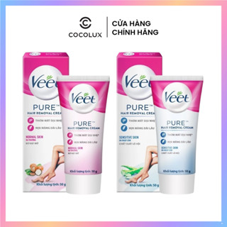  Kem Tẩy Lông Veet Pure Dành Cho Da Nhạy Cảm Da Thường 