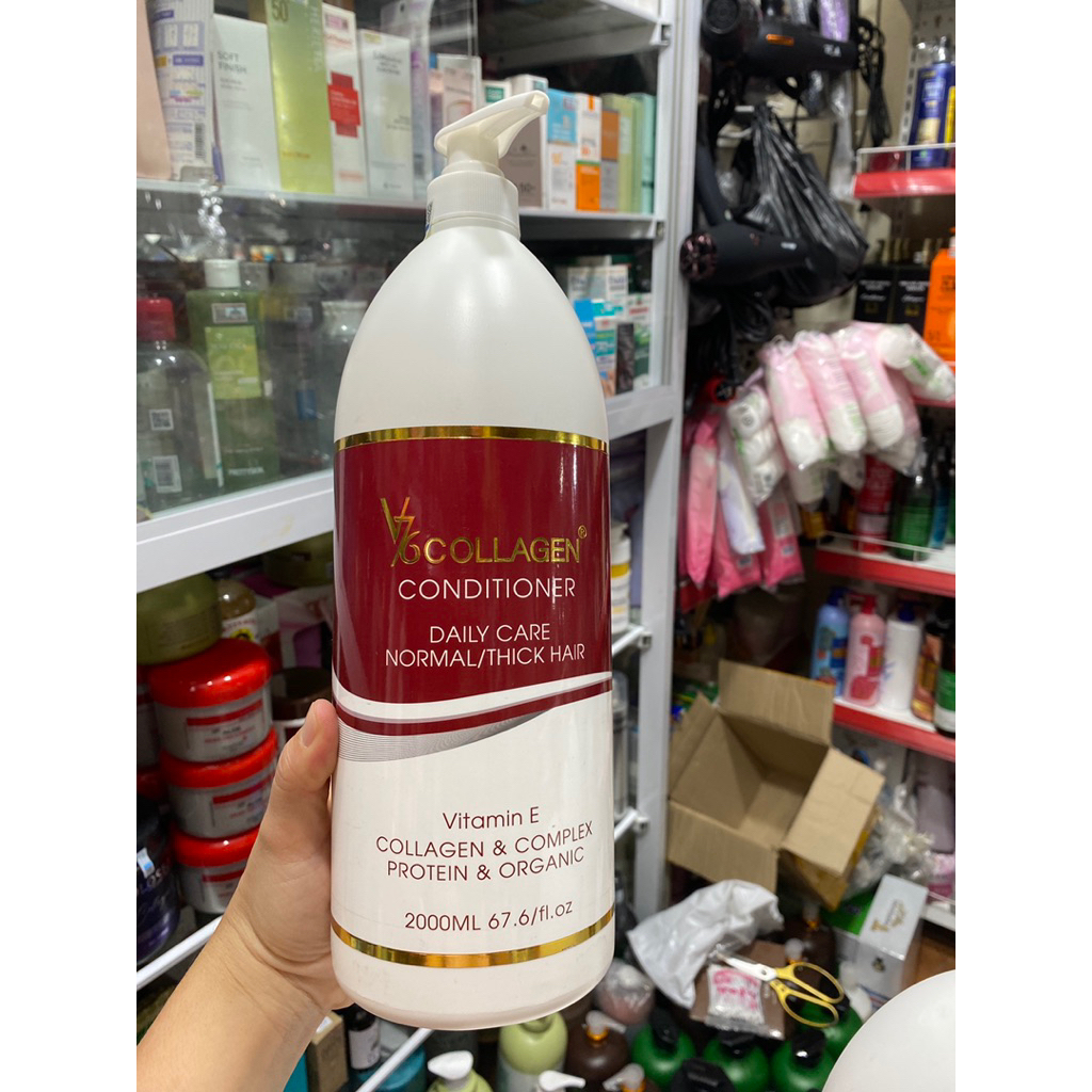 ☘️XẢ V76 COLLAGEN PHỤC HỒI KÍCH THÍCH MỌC TÓC 2000ml