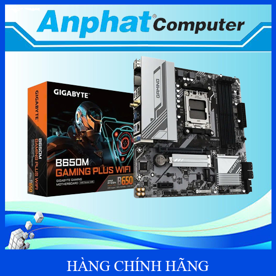 Bo Mạch Chủ Main Gigabyte B650M GAMING PLUS WF Socket AM5 - Hàng Chính Hãng