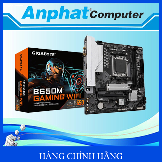 Bo Mạch Chủ Main Gigabyte B650M GAMING WIFI Socket AM5 - Hàng Chính Hãng