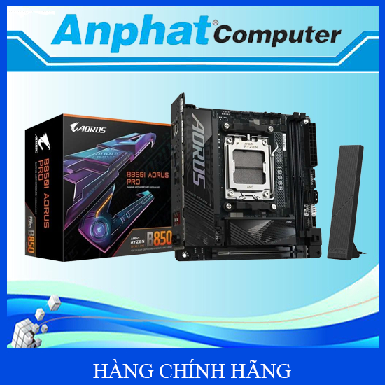 Bo Mạch Chủ Main Gigabyte B850I AORUS PRO Socket AM5 - Hàng Chính Hãng