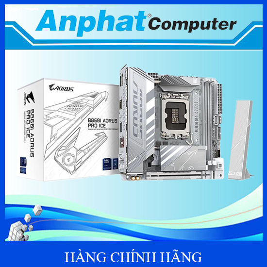 Bo Mạch Chủ Main Gigabyte B860I AORUS PRO ICE Socket LGA 1851 - Hàng chính hãng