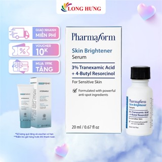 Tinh chất dưỡng trắng Pharmaform Skin Brightener Serum 3% Tranexamic Acid + 5% Niacinamide (20ml)