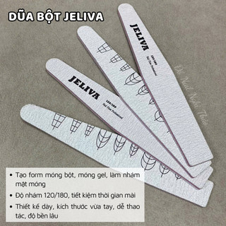 Dũa móng bột gel nail JELIVA Nghi Thảo