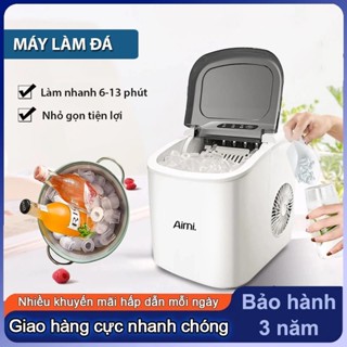   COD  Máy làm đá mini công suất lớn hoàntoàn tự động 15kg đá Tạo Đá Siêu Tốc Trong 6 - 8 Phút 