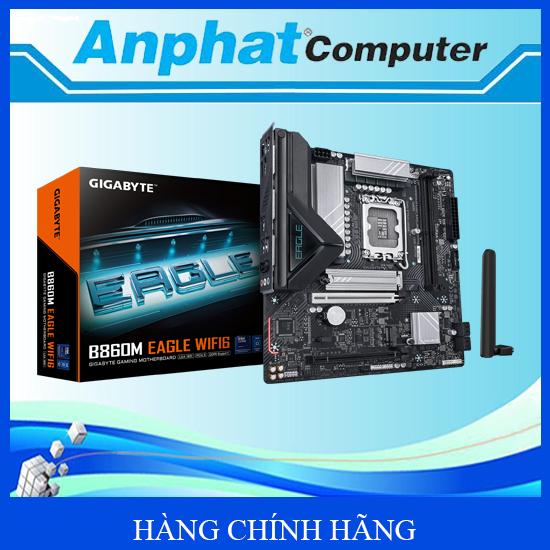 Bo Mạch Chủ Main Gigabyte B860M EAGLE WIFI6 Socket LGA 1851 - Hàng chính hãng