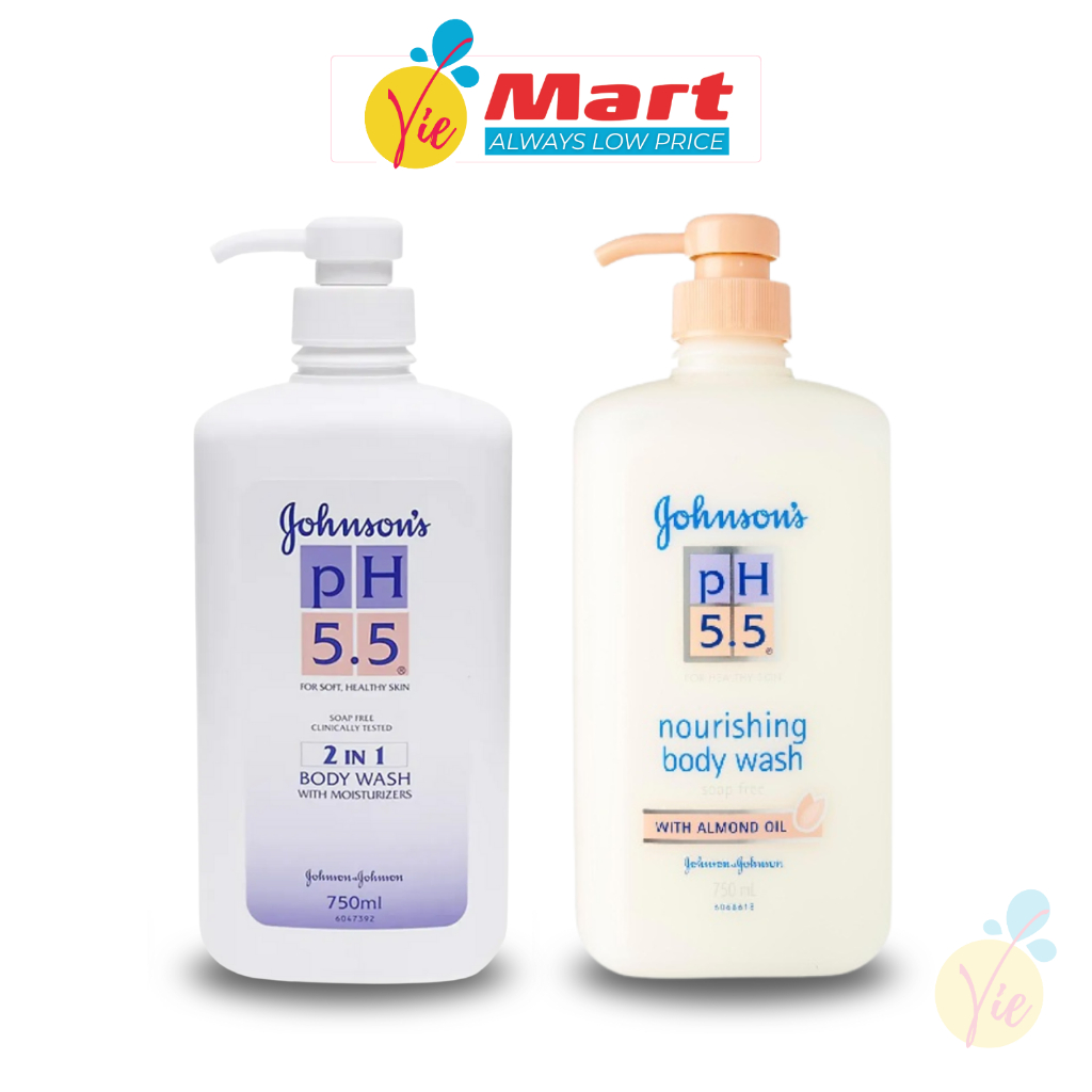 [CHÍNH HÃNG] Sữa Tắm Johnson's Adult pH 5.5 Nourishing Body Wash With Almond Oil 750ml