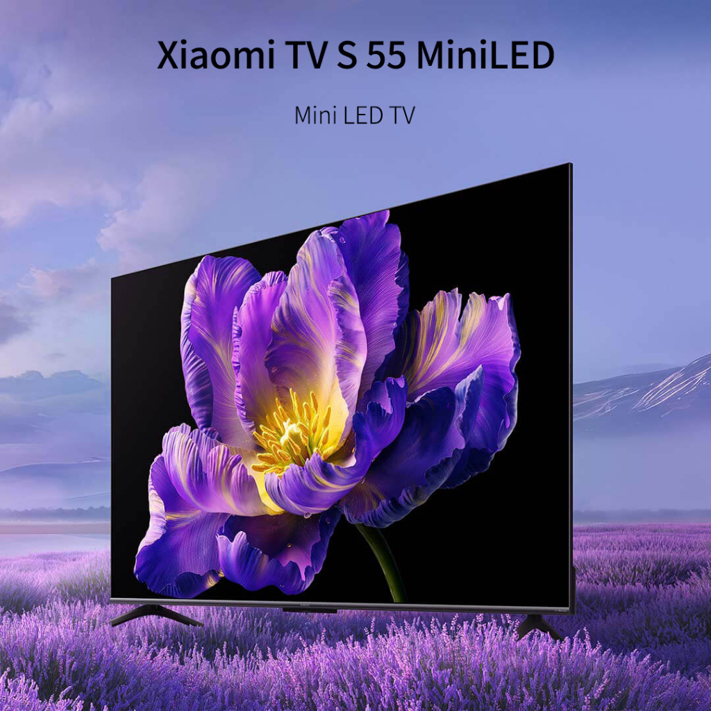 Xiaomi TV S 55 Mini LED 308 vùng ánh sáng Độ sáng 1200 nits Tần số làm tươi 144Hz 240Hz Dolby Vision