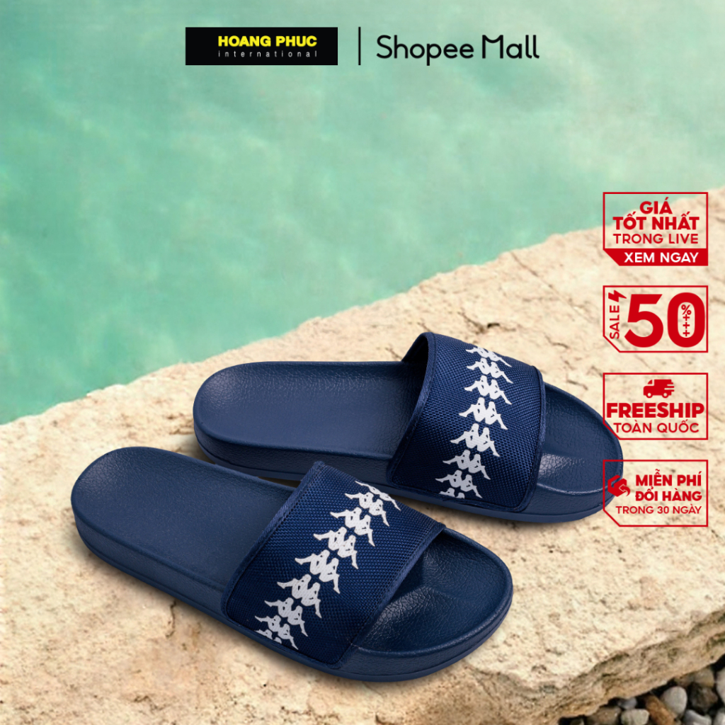 Dép quai ngang unisex nam/nữ KAPPA hàng hiệu giá sốc 23949101669_381M77W