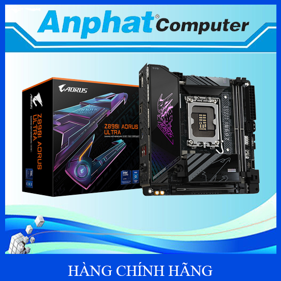 Bo mạch chủ Main Gigabyte Z890I AORUS ULTRA Socket LGA 1851 - Hàng chính hãng