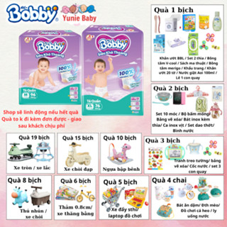 Tã quần cao cấp BOBBY EXTRA SOFT DRY siêu mềm - Bobby Siêu khô thoáng Ultra+  M60/L52/XL46/XXL42