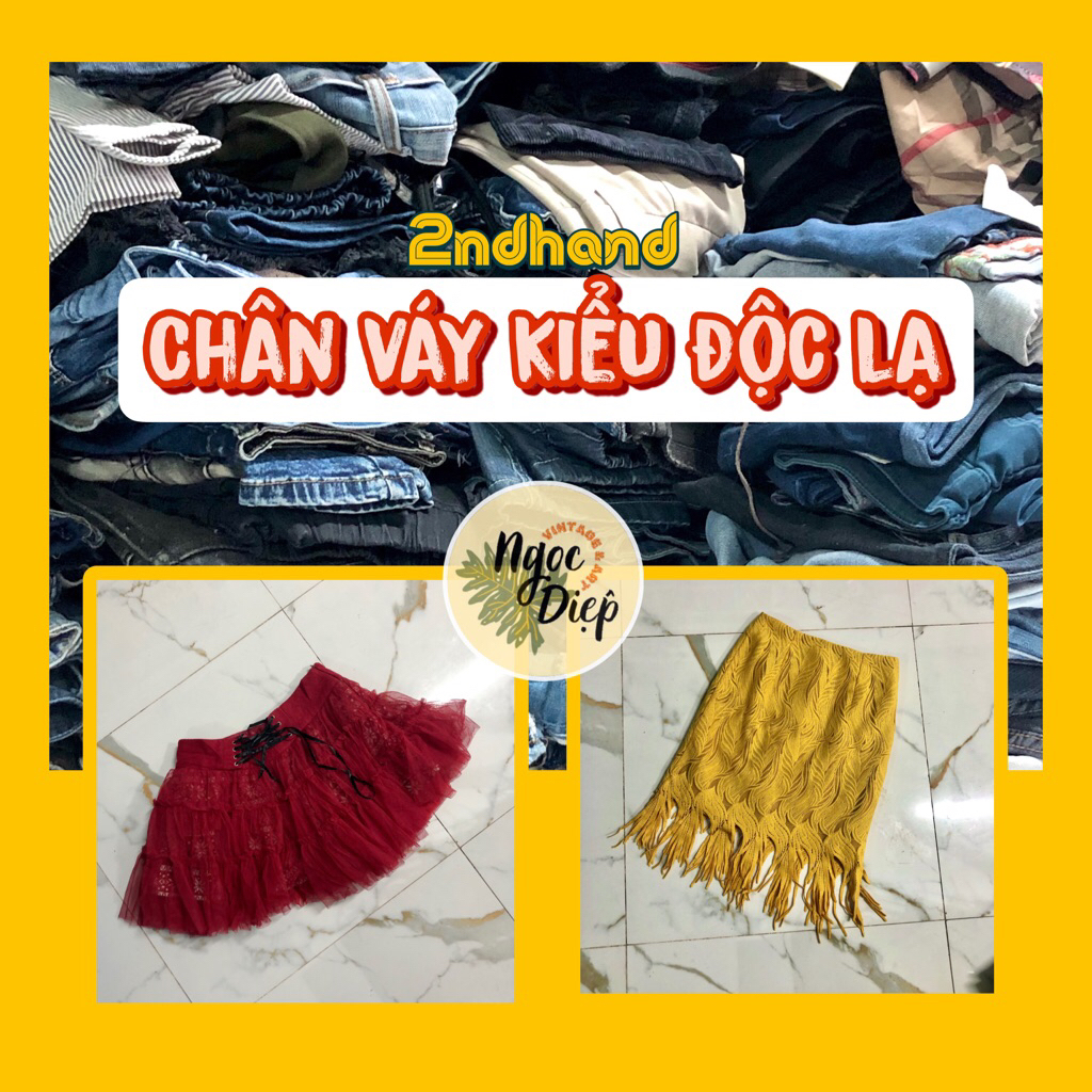 [2ndhand] CHÂN VÁY hàng si NỮ NHIỀU KIỂU ĐẸP ĐỘC LẠ hàng thùng/ hàng thanh lý đẹp tuyển chọn
