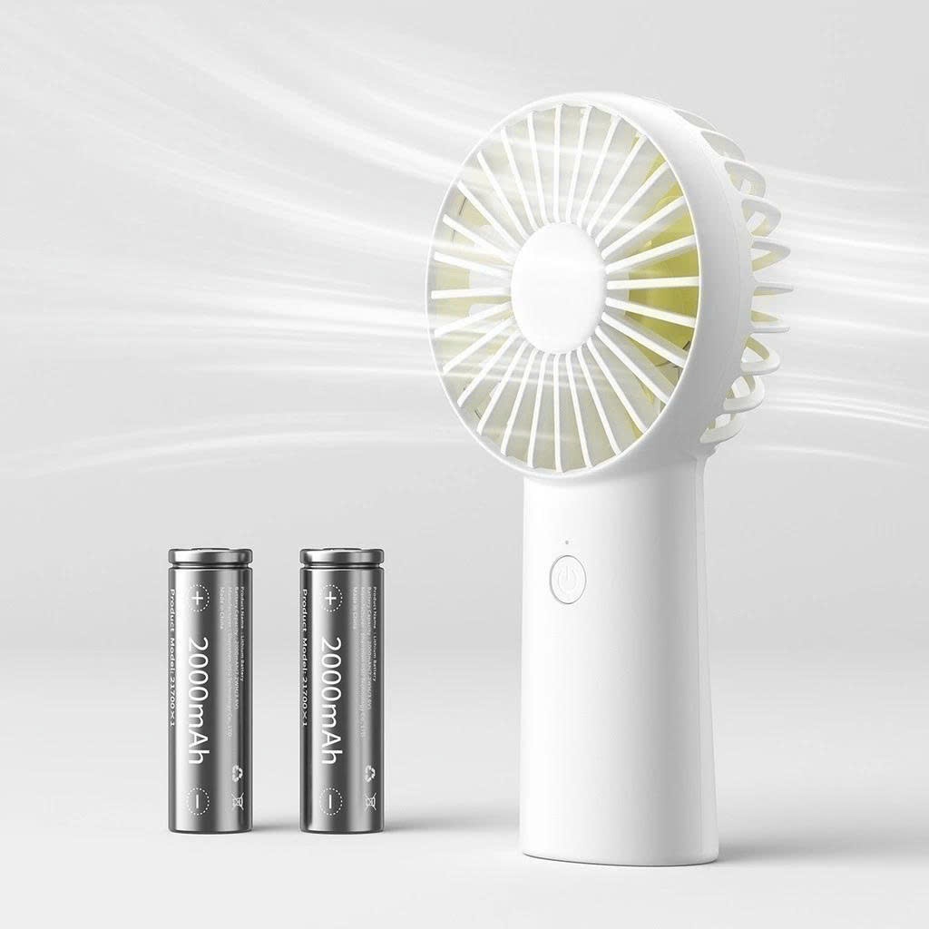 Quạt Tích Điện Cầm Tay Mini JISULIFE FA20X | Pin 4000mAh | 3 Cấp Gió Tùy Chỉnh | Bảo Hành 12 Tháng | BigBuy360 - bigbuy360.vn