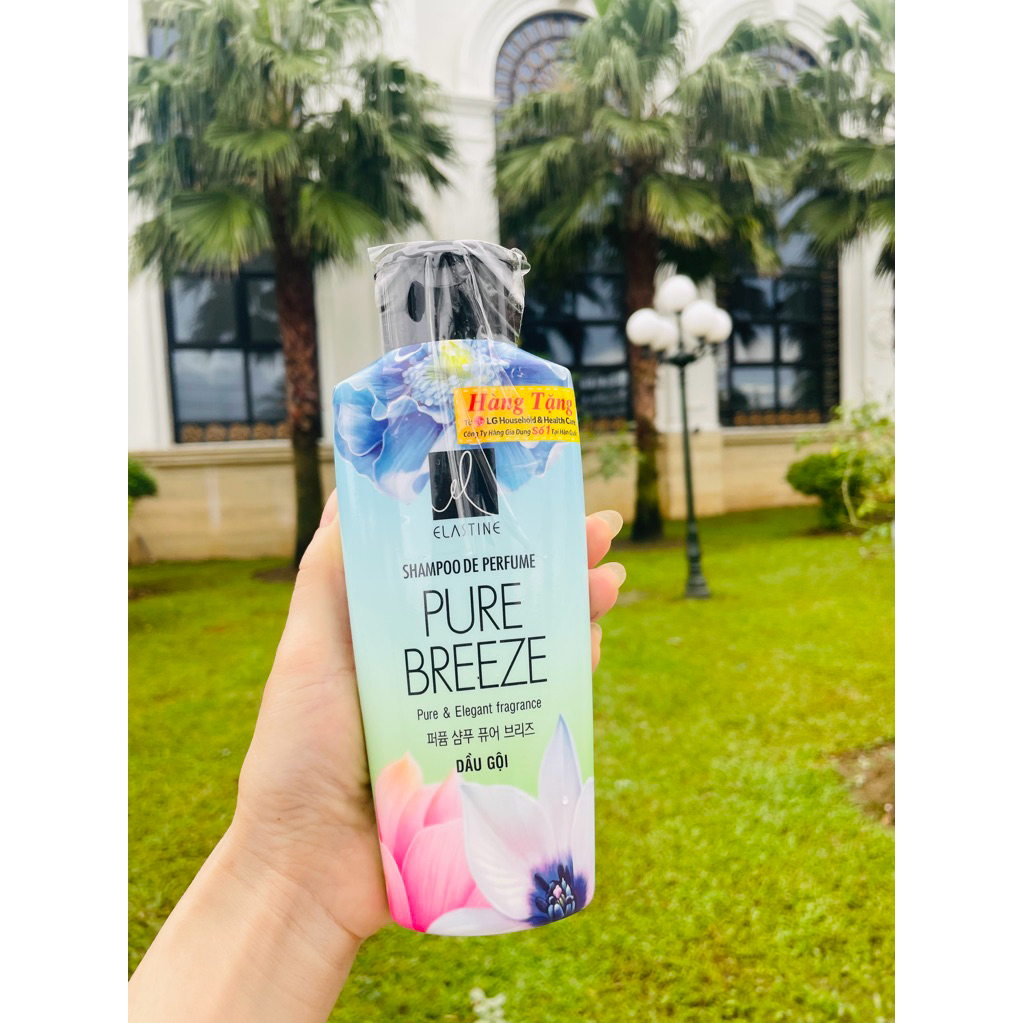 dầu gội Elastine pure breeze 170gr siêu thơm
