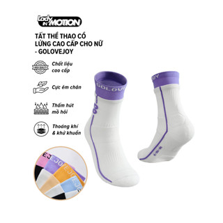 Tất (Vớ) Thể Thao Cổ Lửng Cao Cấp Cho Nữ GLJ- Chất liệu cao cấp, Êm chân, Thấm hút mồ hôi, Thoáng khí - Lady In Motion
