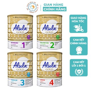 Sữa Alula Gold nhập khẩu nguyên lon từ Úc 900g giúp Bé phát triển, bổ sung Vitamin và Khoáng chất