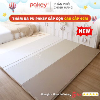   NEW  Thảm Da PU Cao Cấp Dày 4cm Thảm Gấp Gọn Lõi Xốp EPE Êm Ái Da PU Mềm Mại Chống Trơn Trượt An Toàn Cho Bé 