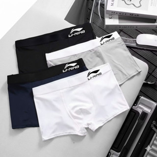  COMBO 4C LI.NING Quần Lót Nam co giãn 4 chiều quần sịp xì đùi nam thun lạnh thoáng khí boxer nam HARUCI 