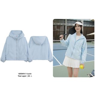 Áo Khoác Gió Nữ Lucie Chống Nắng Chống Mưa Thoáng Mát - Phong Cách Hàn Quốc Thanh Lịch, Mát Mẻ Suốt Ngày - Chống tia UV