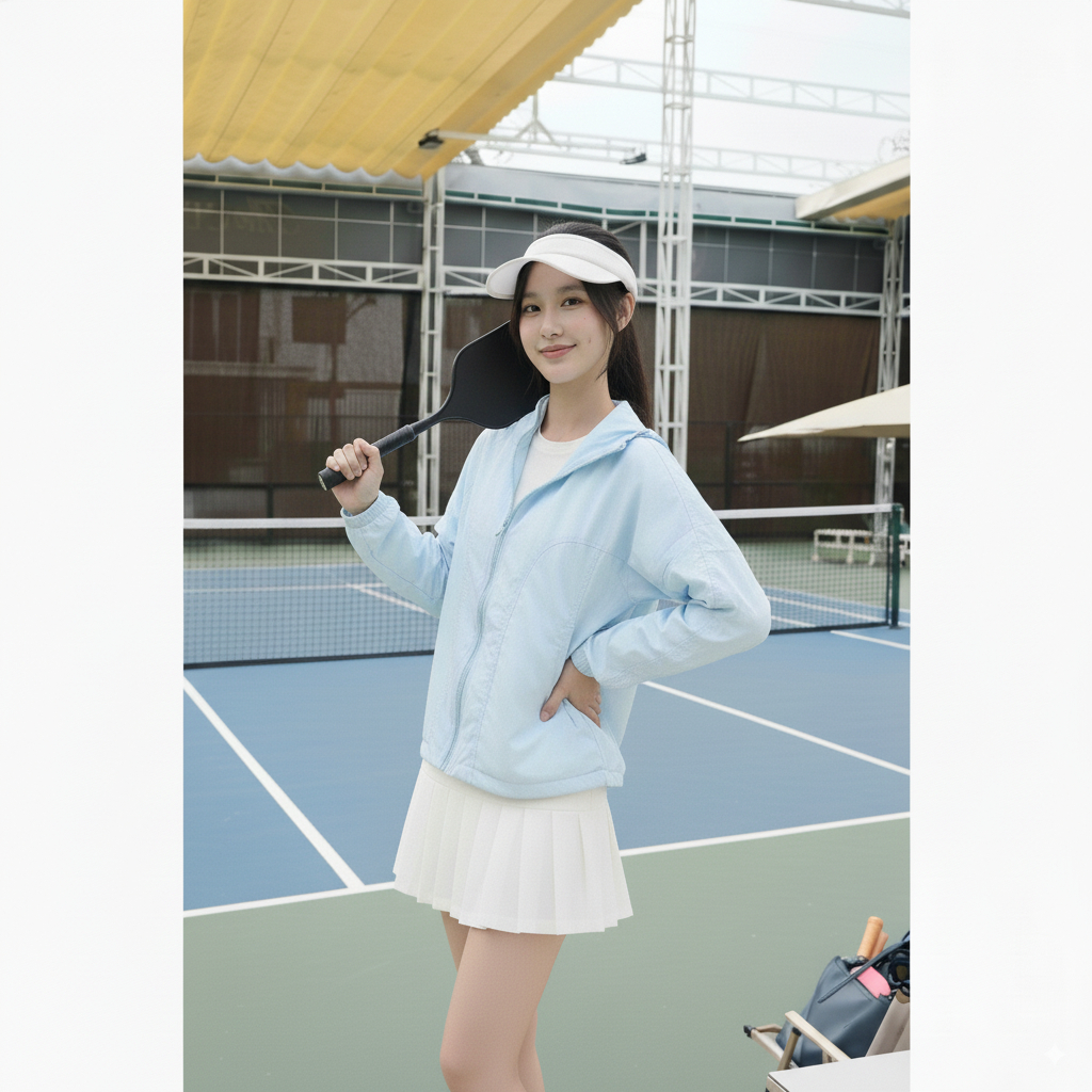 Áo Khoác Gió Nữ Lucie Chống Nắng Chống Mưa Thoáng Mát - Phong Cách Hàn Quốc Thanh Lịch, Mát Mẻ Suốt Ngày - Chống tia UV | BigBuy360 - bigbuy360.vn