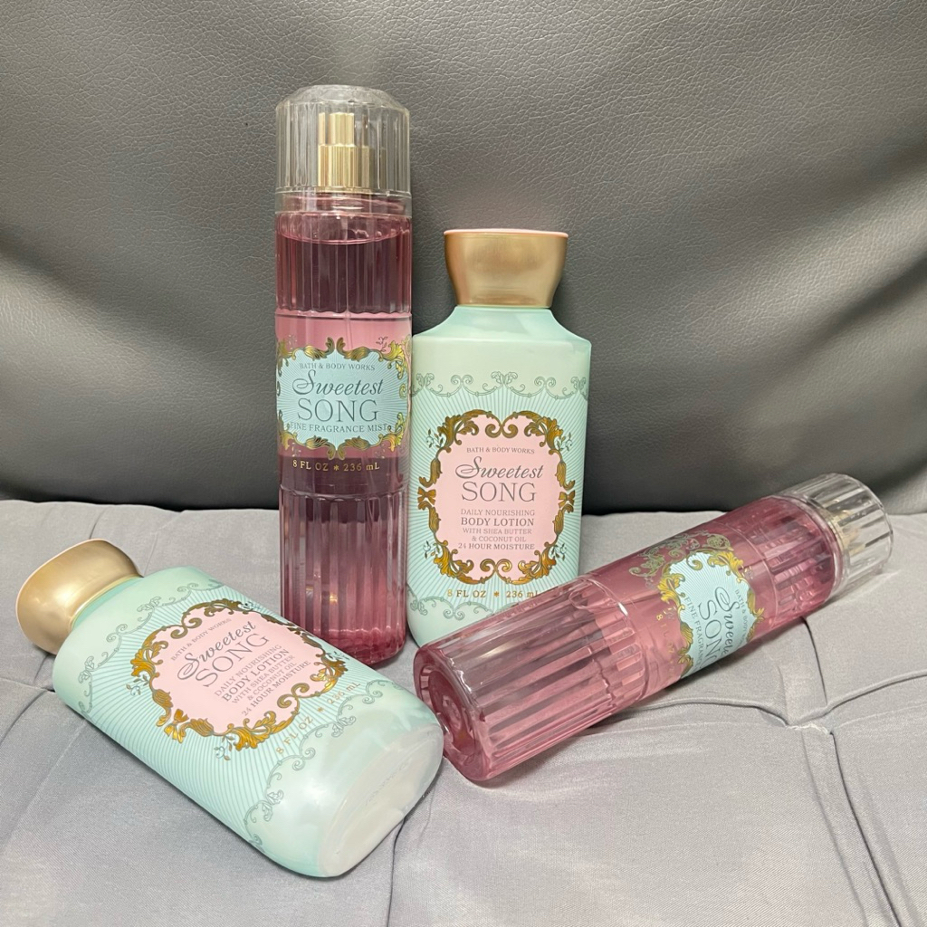 Sweetest Song – Body Mist / Body Lotion / Body Cream / Body Wash Bath & Body Works | Hương mâm xôi ngọt & xạ hương | BigBuy360 - bigbuy360.vn