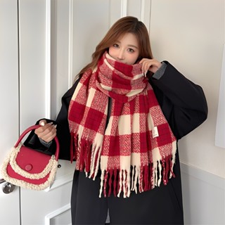  Khăn Choàng Cổ Họa Tiết Kẻ Caro Thời Trang  Khăn Quàng Cổ Mùa Đông Bản To K03 