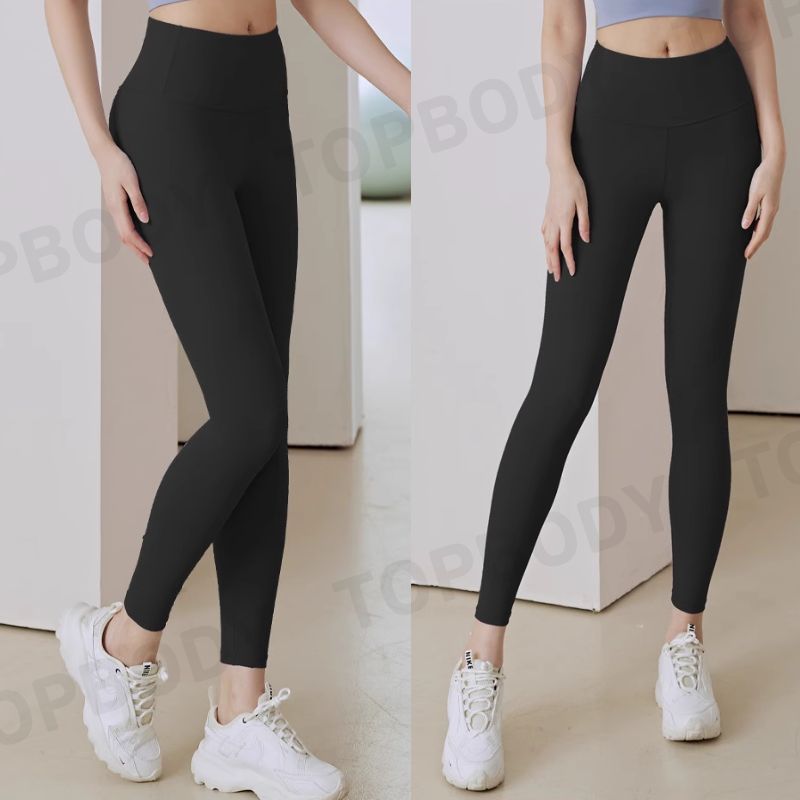 Quần tập gym, yoga legging nữ cạp cao TOPBODY co giãn 4 chiều nâng mông tôn dáng - QUAYG01 | BigBuy360 - bigbuy360.vn
