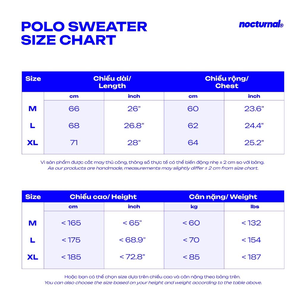 Áo Polo Sweater NOCTURNAL Nỉ Chân Cua Cotton 100% Unisex Nam Nữ Local Brand | BigBuy360 - bigbuy360.vn