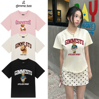   Hàng Mới  Áo BabyTee Gimme - BST GẤU  - Premium Cotton 250gsm Cotton 2 Chiều - GMB113 