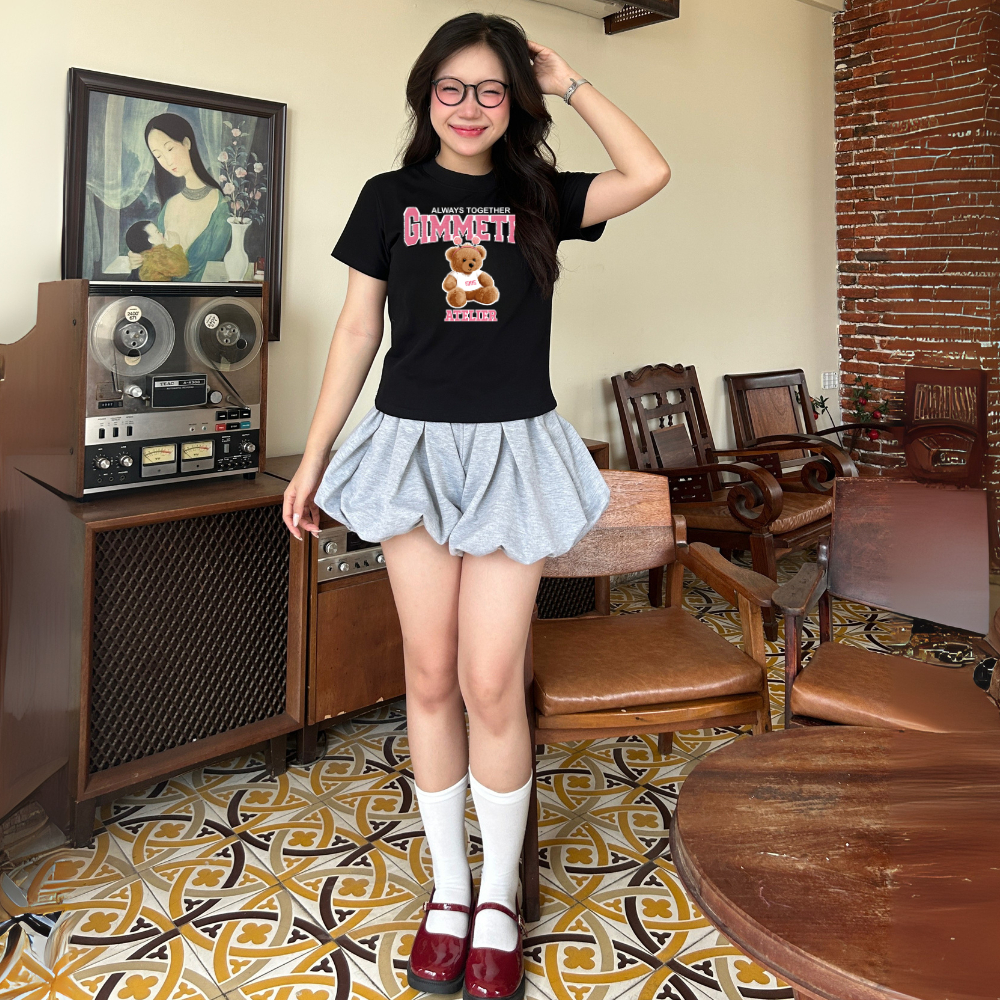 [Hàng Mới] Áo BabyTee Gimme - BST GẤU  - Premium Cotton 250gsm Cotton 2 Chiều - GMB113 | BigBuy360 - bigbuy360.vn