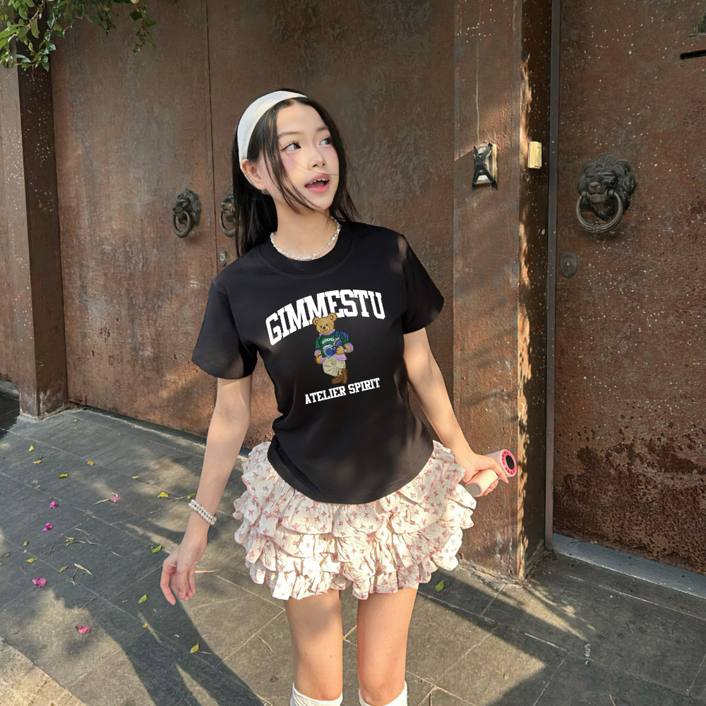[Hàng Mới] Áo BabyTee Gimme - BST GẤU  - Premium Cotton 250gsm Cotton 2 Chiều - GMB113 | BigBuy360 - bigbuy360.vn