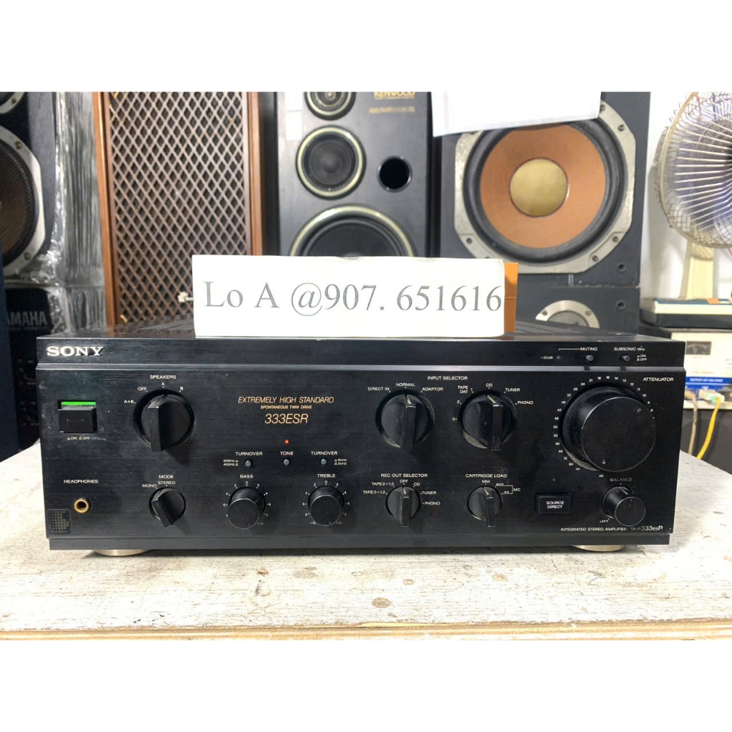 Bán  Amply nghe nhạc  Sony  TA- F333ESR hát tốt giá rẻ hàng bãi nhật về