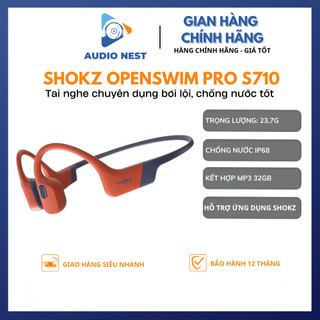  Tai Nghe Chuyên Dụng Bơi Lội Shokz Openswim Pro S710 Chính Hãng - Bảo Hành 12 Tháng. 