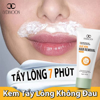  Kem tẩy lông Tẩy lông không đau Tẩy lông nhanh Thích hợp để tẩy lông mặt nách và vùng kín 50g 