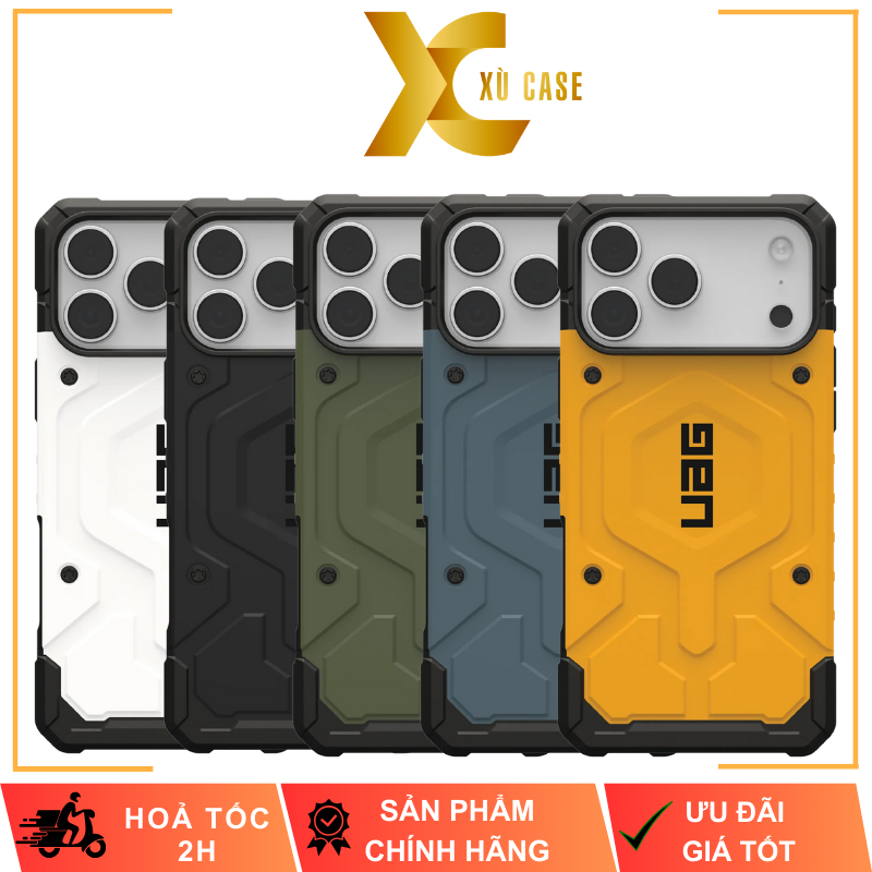 Ốp UAG Pathfinder w Mag Chống Sốc Đạt Chuẩn Chính Hãng cho iP 17 Pro/ 17 Pro Max