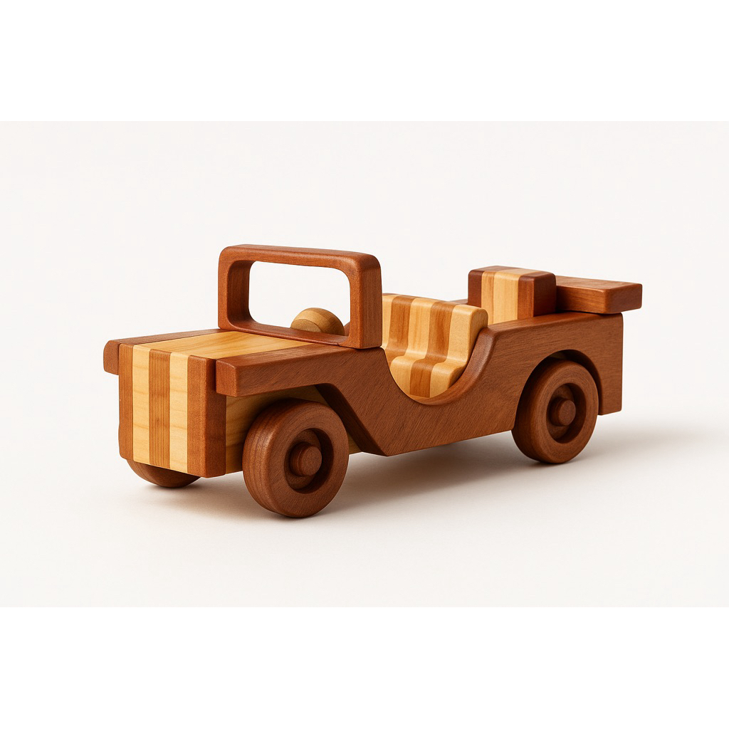 Timi DIY - Đồ chơi xe Jeep cổ điển