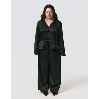   SISSY  Shera Set - Set lụa áo cột dây quần dài sang trọng cho nữ Bigsize 