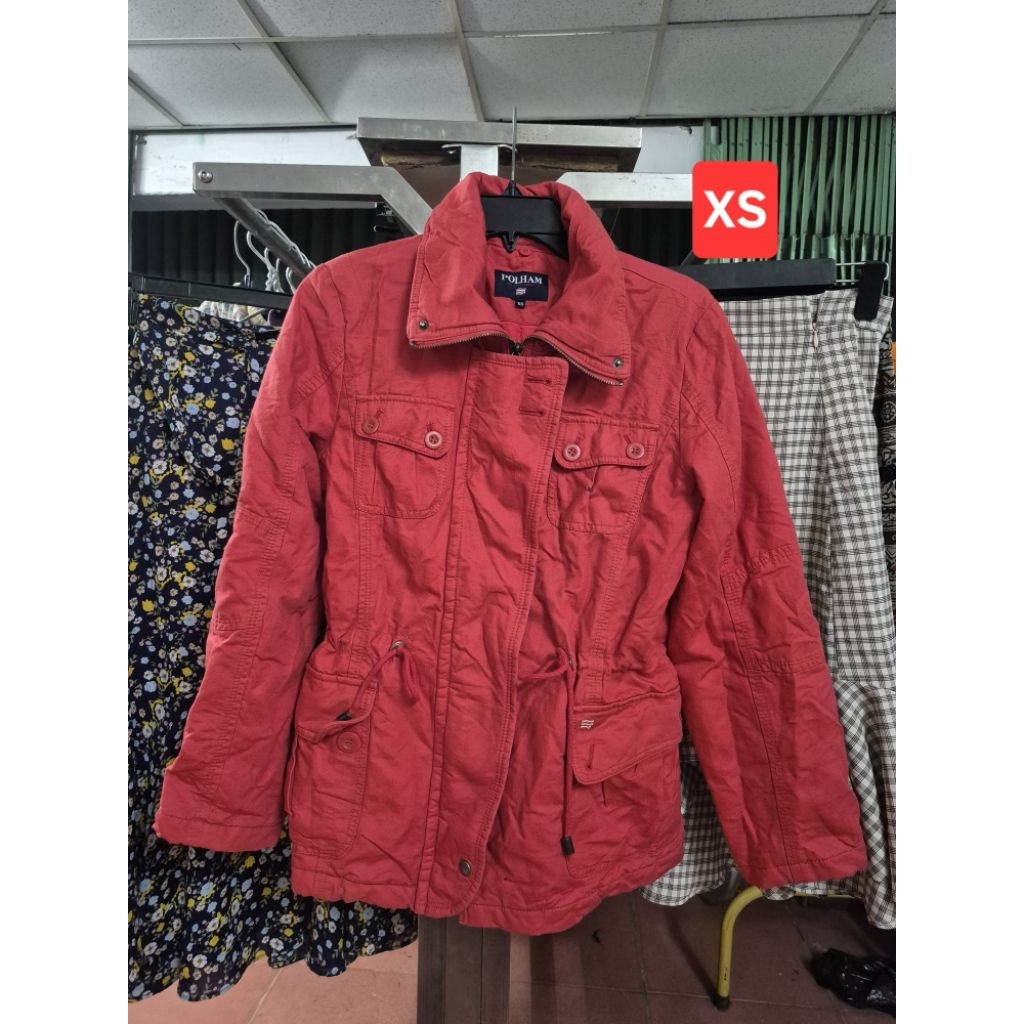 áo khoác đỏ XS-S MS12
