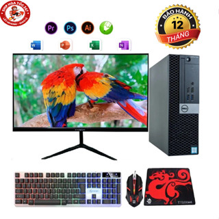  Trọn Bộ Máy Tính Dell Core i7 6700 Ram 16G SSD 1T Màn Hình 27in Mới 
