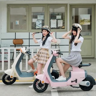 Xe điện Jquang Xe điện cho học sinh kiểu dáng Hot Girl Bình 48v 25Ah bảo hành 12 tháng