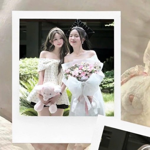 Áo Trễ Vai Phối Nơ Ngang Dáng Babydoll Hoạ Tiết Chấm Bi Chất Liệu Kaki Hàn Mềm Mại | BigBuy360 - bigbuy360.vn