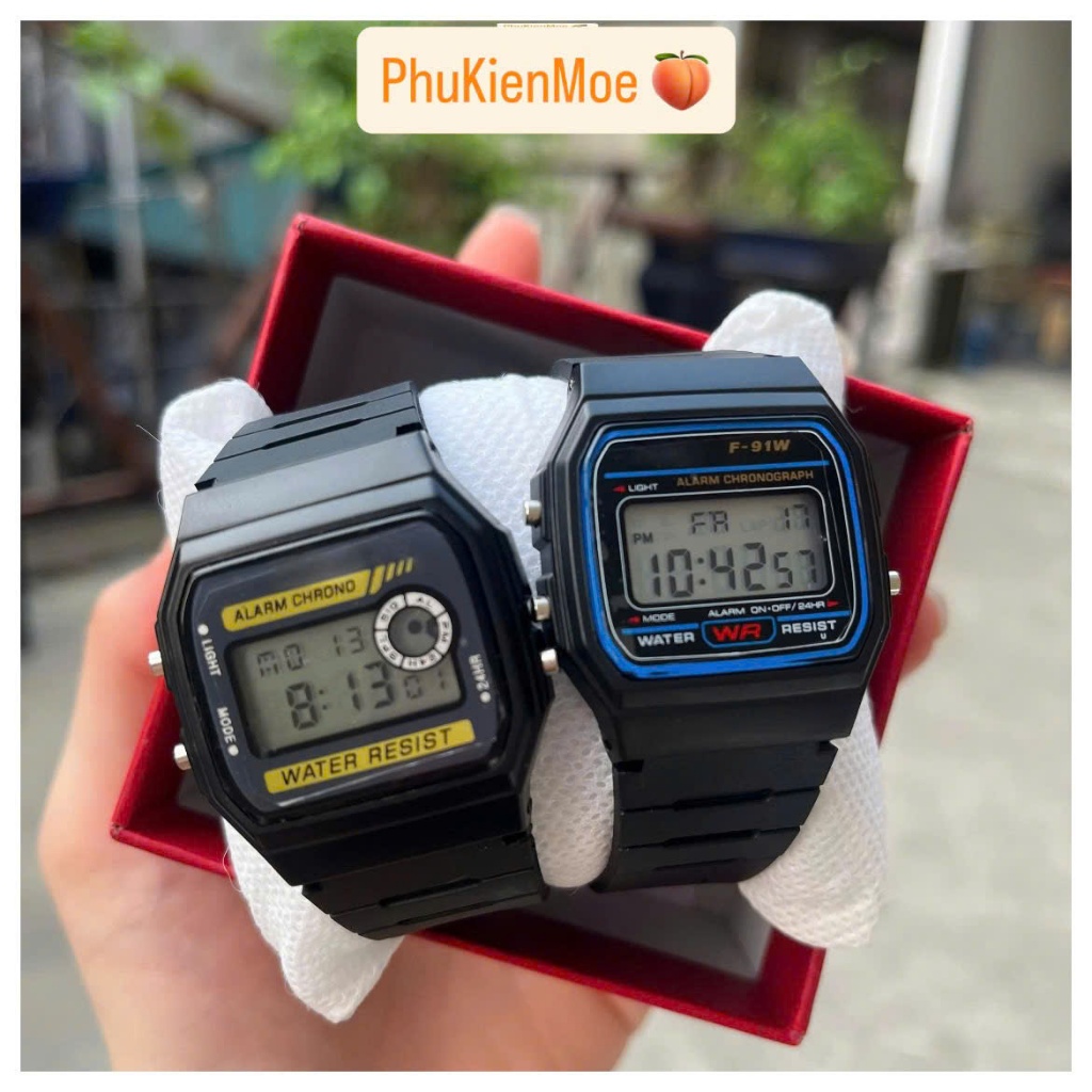 Đồng Hồ skmei F94 - F91 Huyền Thoại Chống Nước Dây Nhựa Bền Bảo Hành 12 Tháng