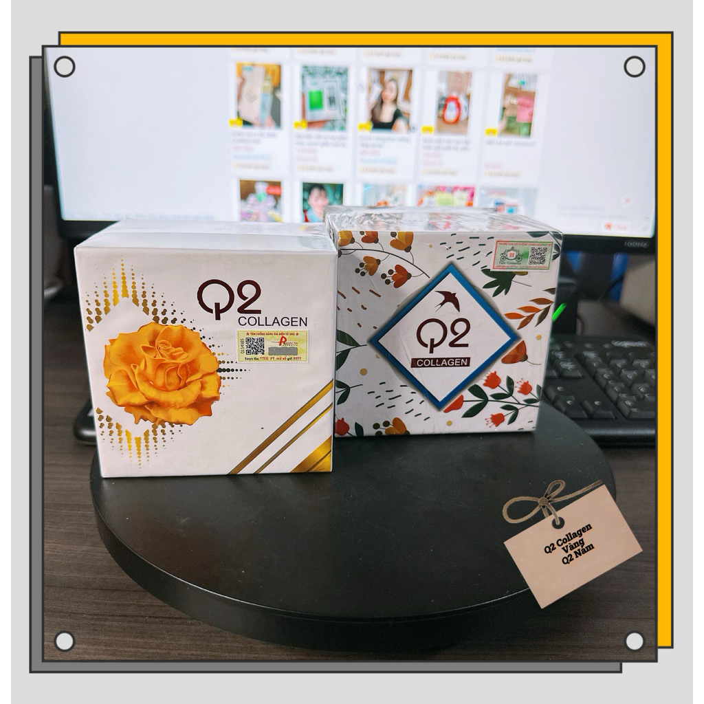 [Mẫu mới] Q2 Collagen vàng chính hãng 100%