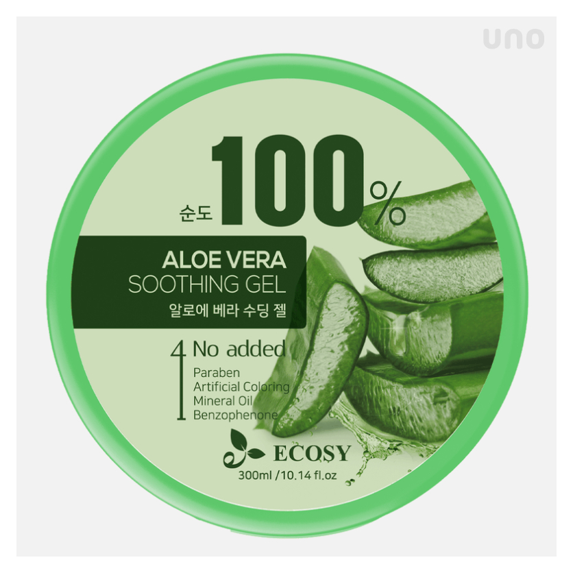 Gel dưỡng da ECOSY Hàn Quốc 100% Nha đam Lô hội Aloe Vera‪ Soothing Gel