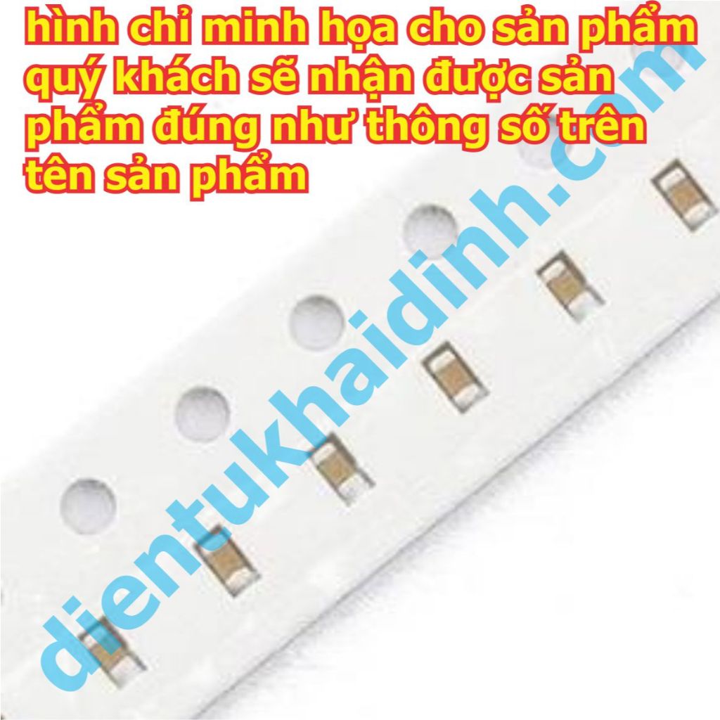 100 con Tụ dán tụ gốm smd 0805 104 0.1uf 100nF, 220 22pF 22P 2.0x1.3mm kde1302