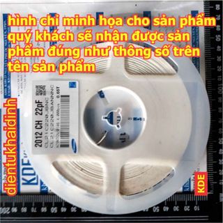 100 con Tụ dán tụ gốm smd 0805 104 0.1uf 100nF, 220 22pF 22P 2.0x1.3mm kde1302
