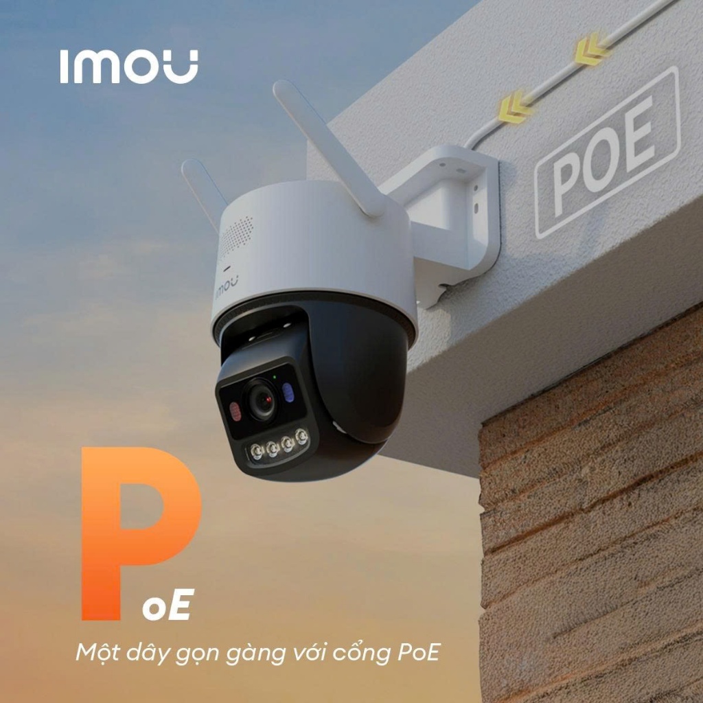 Camera IMOU ngoài trời Titan Pro - IPC-U7LP-6V0NE 6MP 3K+ hỗ trợ quay – quét (Pan & Tilt) toàn diện | BigBuy360 - bigbuy360.vn