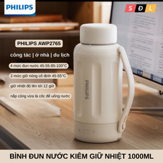 Bình đun nước kiêm giữ nhiệt 1000mL Philips AWP2765AP / AWP2785 có tay cầm